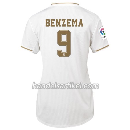 Real Madrid Karim Benzema 9 Damen Heim Trikotsatz 2019/20